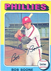 1975 Topps Baseball Cards      351     Bob Boone